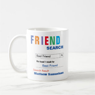 Funny Custom Best Friend Coffee Mok