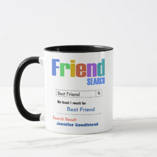 Funny Custom Best Friend Gift Mok