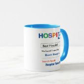 Funny Custom Best Hospital Gift Mok (Voorkant rechts)