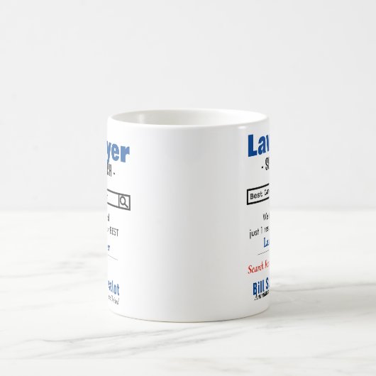 Funny Custom Best Lawyer Mok (Center)