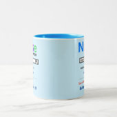 Funny Custom Best Nurse Cadeft Mok (Center)