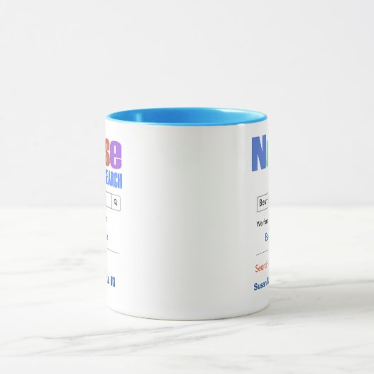 Funny Custom Best Nurse Gift Mok (Midden)