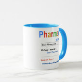 Funny Custom Best Pharmacist Gift Mok (Voorkant rechts)