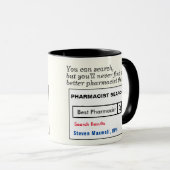 Funny Custom Best Pharmacist Gift Mok (Voorkant rechts)