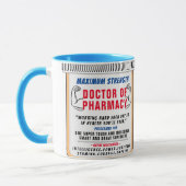 Funny Custom Best Pharmacist Gift Mok (Links)
