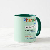Funny Custom Best Pharmacist Gift Mok (Voorkant rechts)