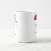 Funny Custom Best tante Cadeft Magische Mok (Midden)