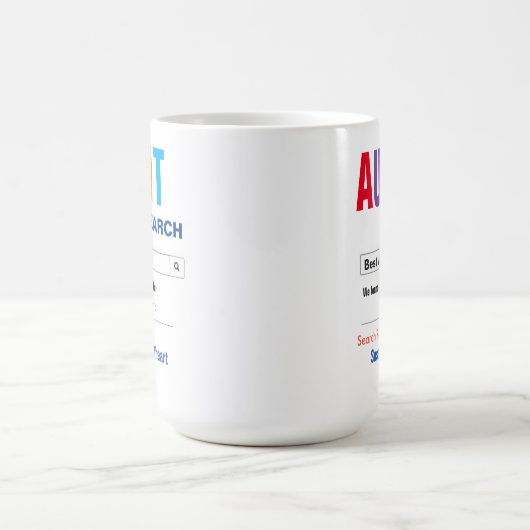 Funny Custom Best tante Cadeft Magische Mok (Midden)