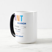 Funny Custom Best tante Cadeft Magische Mok (Voorkant links)