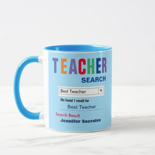 Funny Custom Best Teacher CadeauMok Mok (Links)