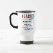 Funny Custom Best Teacher Gift Reisbeker (Links)