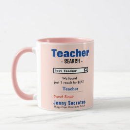 Funny Custom Best Teacher Mok