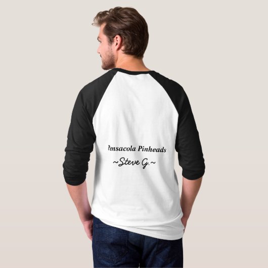 Funny Custom Bowling Team Shirt (Achterkant volledig)