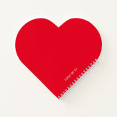 Funny Custom Bruiloft Voorstel Valentijnsdag Notitieboek (Achterkant)