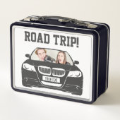 Funny Custom Car Photo Road Trip (Achterkant)