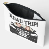 Funny Custom Car Photo Road Trip Etui (Open)