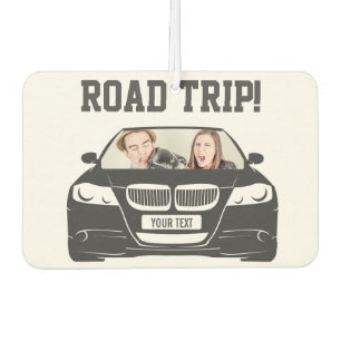 Funny Custom Car Photo Road Trip Luchtverfrisser