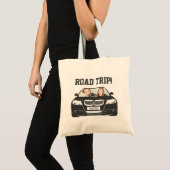 Funny Custom Car Photo Road Trip Tote Bag (Voorkant (product))