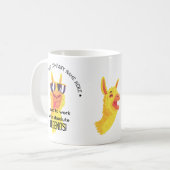 FUNNY CUSTOM COWORKER-VERLENGING RETIRETIREWELL KOFFIEMOK (Voorkant links)