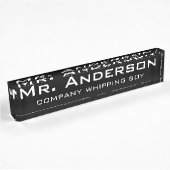 Funny Custom Desk Name plate Naambordje