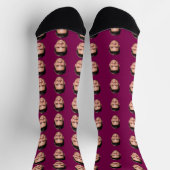 Funny Custom Face Socks Sokken (Top)