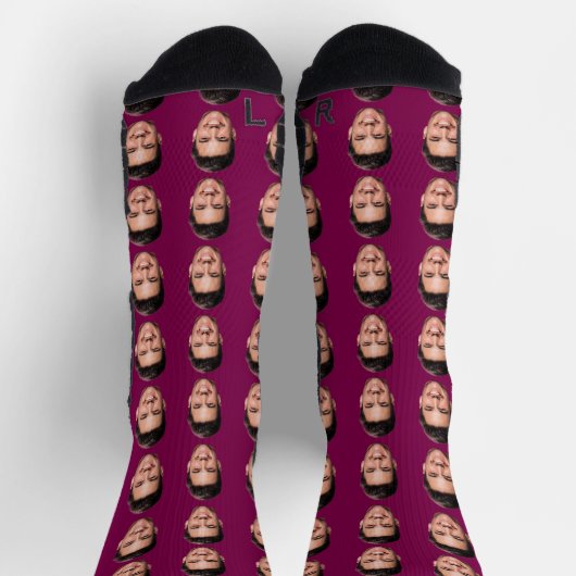 Funny Custom Face Socks Sokken (Top)
