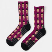 Funny Custom Face Socks Sokken (Links)