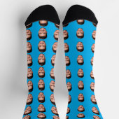 Funny Custom Face Socks with Your Photo Sokken (Top)
