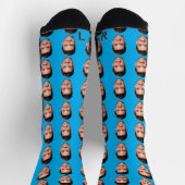 Funny Custom Face Socks with Your Photo Sokken (Top)