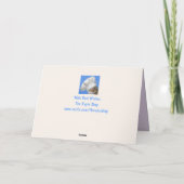 Funny Custom "from the Cat" Birthday Kaart (Achterkant)