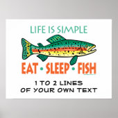 Funny Custom Gevist Poster (Voorkant)