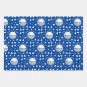 Funny Custom Golf Baller Valentijnsdag Inpakpapier Vel (Voorkant 2)