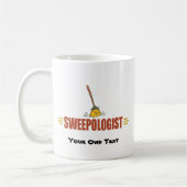 Funny Custom Housecleaning Koffiemok (Links)