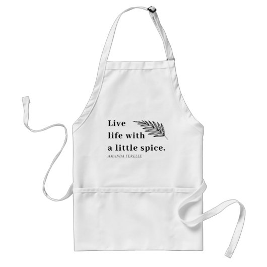 Funny Custom Kitchen Schort (Voorkant)