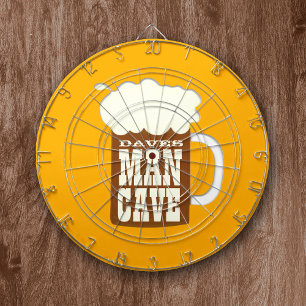 Funny Custom Man Cave Beer Mok Dartbord