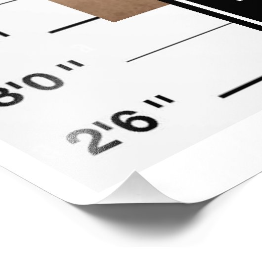 Funny custom mugshot poster (Hoek)