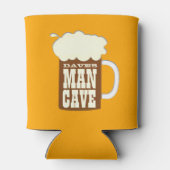 Funny Custom Name Man Cave Beer Blikjeskoeler (Achterkant)
