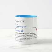 Funny Custom Ophthalmologist  Mok (Midden)