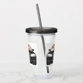 Funny Custom Photo Car Lijst Acryl Drinkbeker (Links)