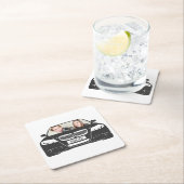 Funny Custom Photo Car Lijst Kartonnen Onderzetters (Insitu)