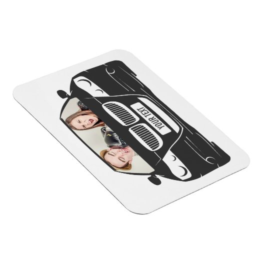 Funny Custom Photo Car Lijst Magneet (Rechterzijde)