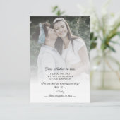 Funny Custom Photo Moeder-in-law Quote (Staand voorkant)