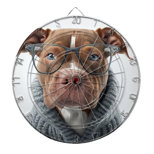 Funny Custom Photo Personalized Dartbord (Voorkant)