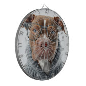Funny Custom Photo Personalized Dartbord (Voorkant Links)