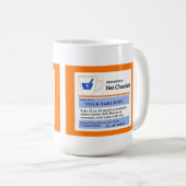 Funny Custom Prescription Caca-Mok Koffiemok (Voorkant rechts)