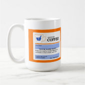 Funny Custom Prescription Coffee Mok (Links)