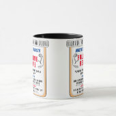 Funny Custom Retirement Gift Mok (Midden)