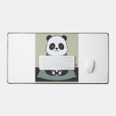 Funny Custom Sarcastic Panda Opinion Coworker Gift Bureaumat (Keyboard & Muis)