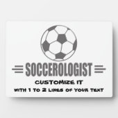 Funny Custom Soccer Fotoplaat (voorkant)