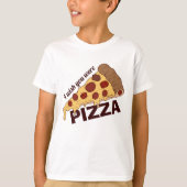 Funny Custom Text PIZZA shirten & jackets (Voorkant)